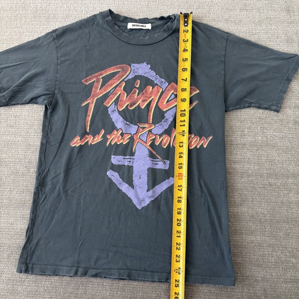 Daydreamer T Shirt Women XS Prince Graphic Short Sleeve Distressed Band Tee - Picture 5 of 10